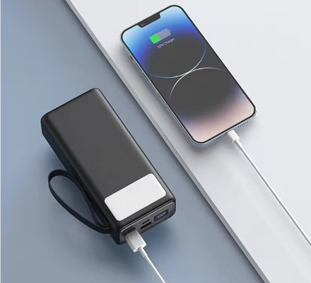 2024 new trending 30000mAh power bank li-polymer 4 usb high capacity mobile phone external battery charger