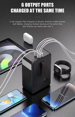 80000mah Large Capacity Power Bank Fast Charging Station Power Bank 80000mah Power Bank