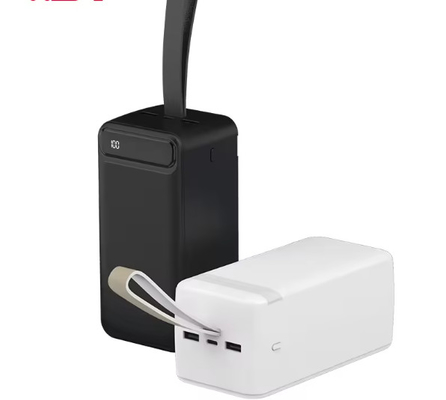 Large Capacity Power Bank 50000mah PD and Mobile Fast Charger Power Bank Led Display with Emergency Light