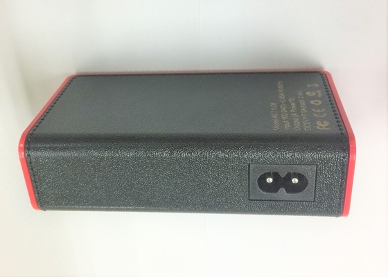 Fast 100 V - 240 V Multi USB Travel Charger Circuit Protection With 6 USB Ports
