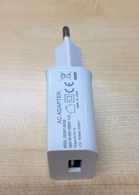 5V2A Travel EU Plug Wall Mount Charger One Way USB Cell Phone Charger Adapter For Huawei