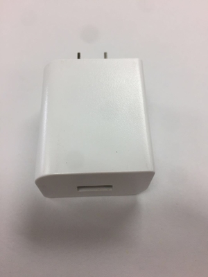 5V 3A White USB Mobile Phone Charger Adapter Level VI Efficiency For Home
