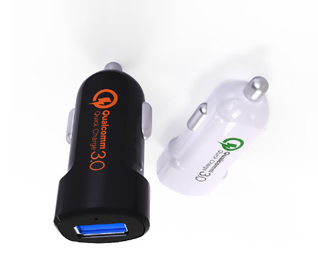 Mini Size QC3.0 Mobile Phone Quick Charger Single USB With 3A Current Output