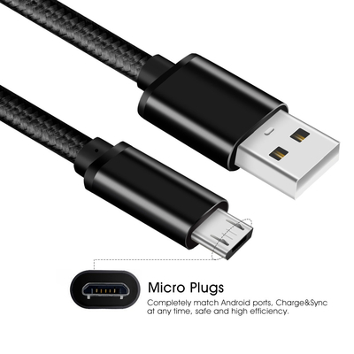 Aluminum Alloy Shell USB Data Charging Cable Fast Speed Customized Length