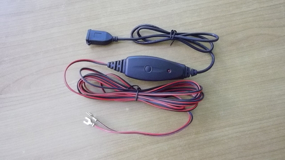 Hardwire Car Battery Mini USB Car Charger , 2A Output Fast Cell Phone Car Charger