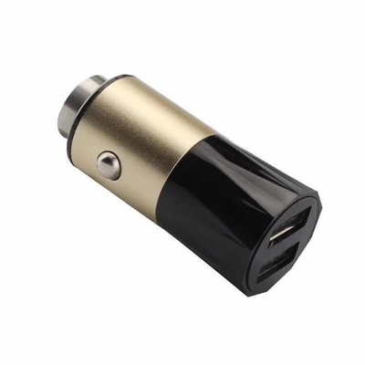 4.8 A Colorful Mobile Phone USB Car Charger Dual USB Port Changeable Output
