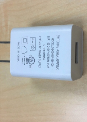 Universal 1A Travel Mobile Phone Charger Adapter UL/FCC Approved For Android Phone