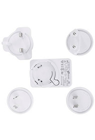 Input Protection 2 Amp Mobile Charger , Easy To Slip 12 Watt USB Charger