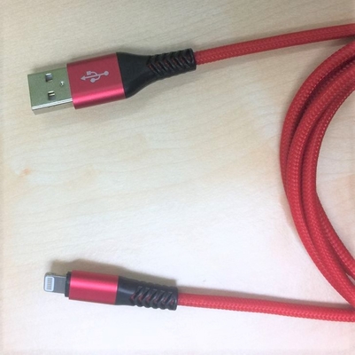 Red Rapid USB Data Charging Cable Cord Lightweight For IPhone X/XS/XR/XS Max