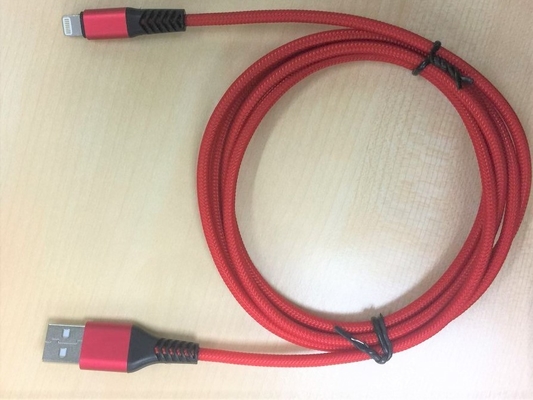 Red Rapid USB Data Charging Cable Cord Lightweight For IPhone X/XS/XR/XS Max