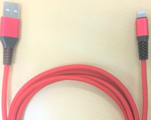 Lightning Nylon Braided Micro USB Charger Cable For High Speed Charging