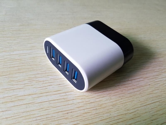 IPhone X / 8 Multi USB Travel Charger ABS Material With Protection Circuit