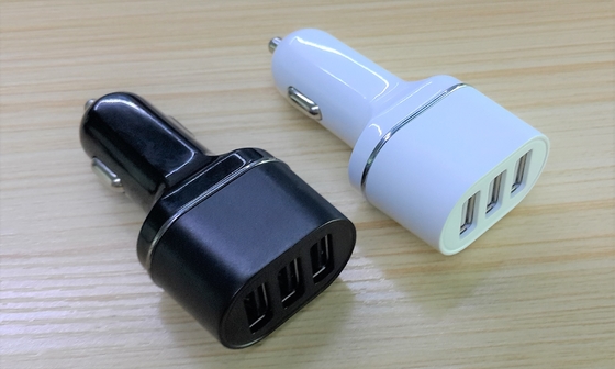 5V6.3A 30W 3 Port Mobile Phone USB Car Charger Cigarette  Car Charger For IPhone
