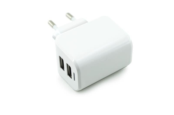 2 Port Multi USB Travel Charger DC 5 V 3.1 A Output Home Charger Adapter