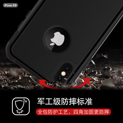 Black Snowproof Personalised Phone Case , Shockproof Rugged Cell Phone Cases
