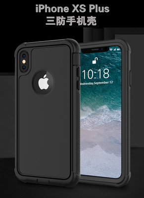iPhone XS Plus Mobile Phone Protective Cases 6.5 Inch With Full Sealed Touch ID