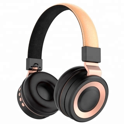 Hi-Fi Stereo Bluetooth Phone Headset Foldable Headband Headphone With Cushion