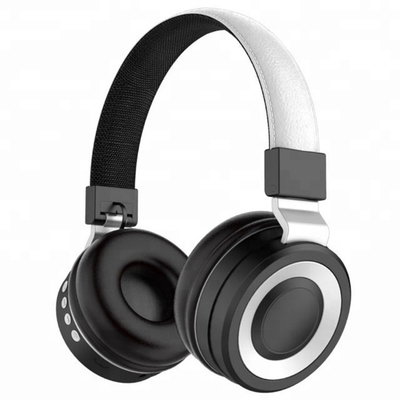 Hi-Fi Stereo Bluetooth Phone Headset Foldable Headband Headphone With Cushion