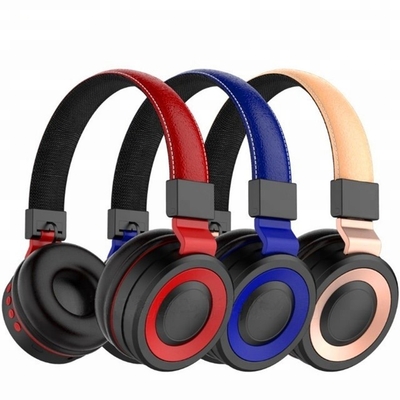 Hi-Fi Stereo Bluetooth Phone Headset Foldable Headband Headphone With Cushion
