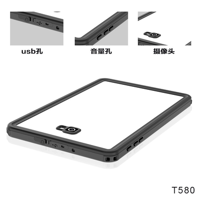 Shockproof Samsung Galaxy Tab A 10.1 Case , Snowproof Tablet Protective Covers