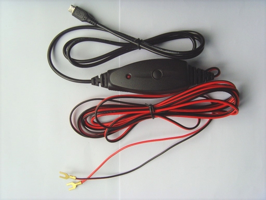 2A 12V High Power Usb Car Charger Micro USB Hardwire Cable Kit For HD / PRO