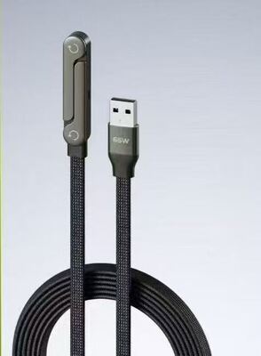 240W Mobile Phone Holder Bracket Data Cable with Pure Copper Super Fast Charging Data Transfer for Type-C