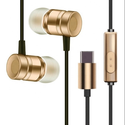 Type-c earphone headphone USB-C stereo interface earbuds wired earphone for Huawei
