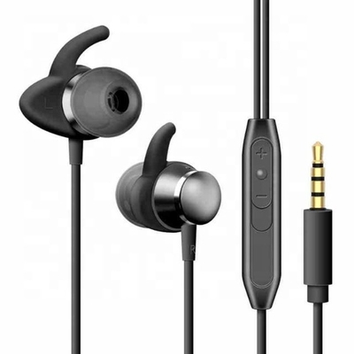 Wired Mobile Bluetooth Headset For Running Workout Gym 32Ω Impedence