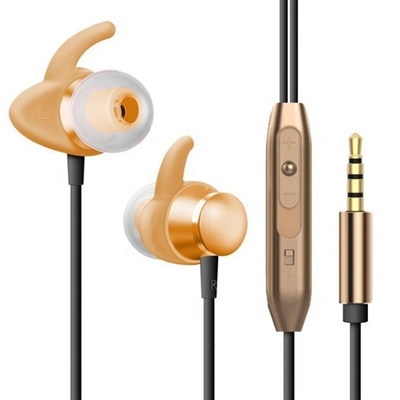 Wired Mobile Bluetooth Headset For Running Workout Gym 32Ω Impedence