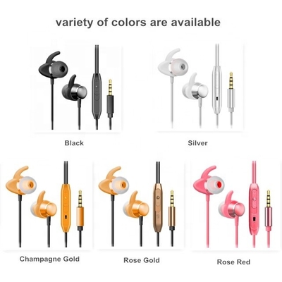 Dual Air Chamber Bluetooth Phone Headset Sweatproof TPE Cable Material