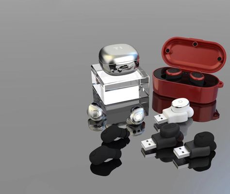 High Frequency Noise Cancelling Bluetooth Phone Headset IPX5 RoHS FCC Listed