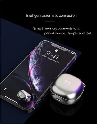 Mini Size Waterproof Wireless Earbuds PC Material Large Battery Capacity