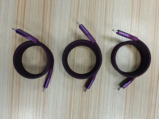 PDQC Charging Cable with USB C Lightning For Phones 17 /18 Series special Rose Gold Color
