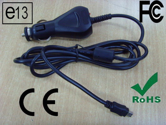 GPS Car Charger TMC Car Charger Vehicle Power Adapter For Magellan Roadmate, CE,FCC E-mark Certifications