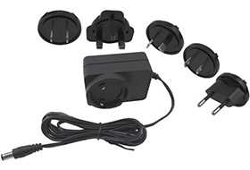 DC5.5 Mm Travel Cell Phone Charger , Interchangeable Plug USB Charger Adapter