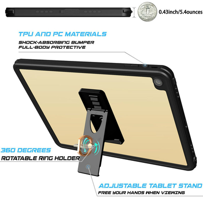 Adjustable Tablet Stand Tablet Protective Case Shock Resistant For 7 Inch IPad
