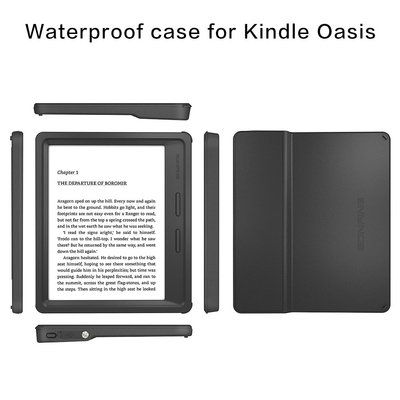 Adjustable Tablet Stand Shockproof Tablet Case , Tablet Hard Case For Kindly Oasis