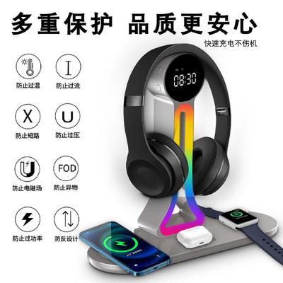 Cheap Wireless Charger multi function Wireless Charger ,Magnetic Wireless Charger 15W Wireless Charging for iPhone for IWatch for Earphone