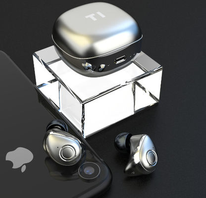 V5.0 Bluetooth Cordless Bluetooth Earbuds Noise Cancelling 23*17*21mm Size