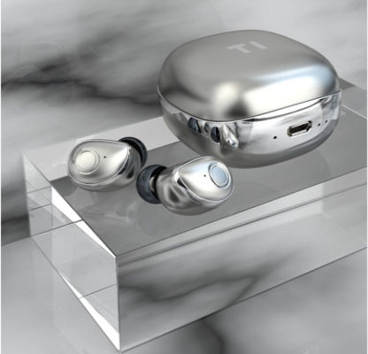 V5.0 Bluetooth Cordless Bluetooth Earbuds Noise Cancelling 23*17*21mm Size